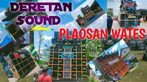 Susunan Sound Karnaval Plaosan Wates Kediri Youtube