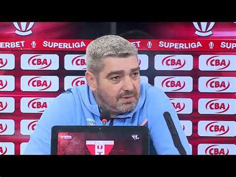 Conferinta De Presa Liviu Ciobotariu UTA Arad FC Voluntari 1 1 Etapa18