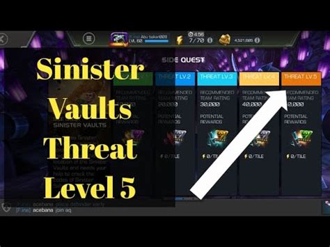 Sinister Vaults Threat Level Full Run Please Subscribe Youtube