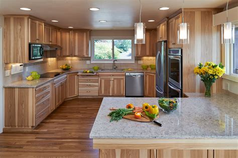 Hickory Cabinet Kitchen Remodel | Powell Construction