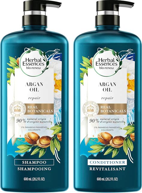 Herbal Essences Repairing Argan Oil Of Morocco Shampoo And Conditioner Set With Natural Source