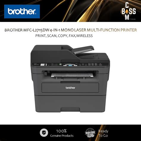 ORIGINAL BROTHER MFC L2715DW 4 IN 1 MONO LASER MULTI FUNCTION PRINTER