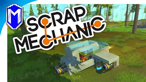 Scrap Mechanic Testing Out Flight Learning How To Fly Let S Play