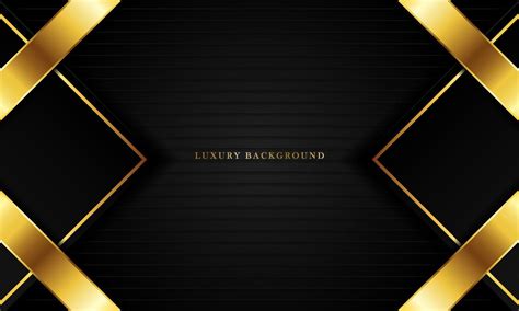 Luxury Black Background With A Golden Color Combination Perfect For