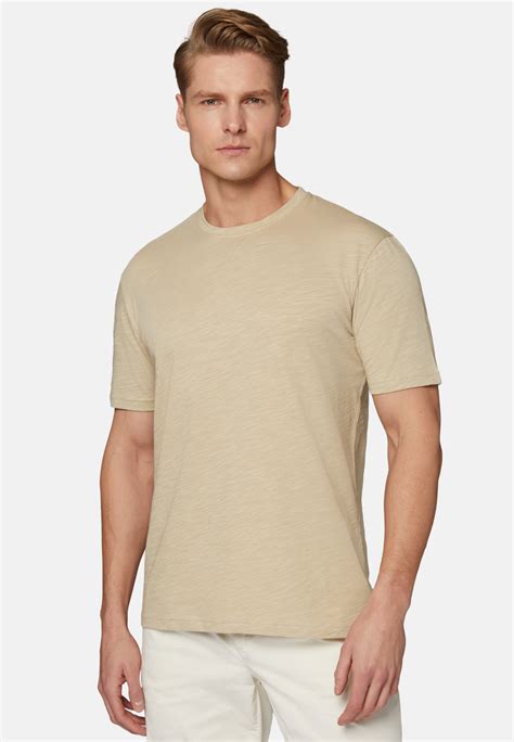 Organic Cotton Slub Jersey T Shirt Boggi