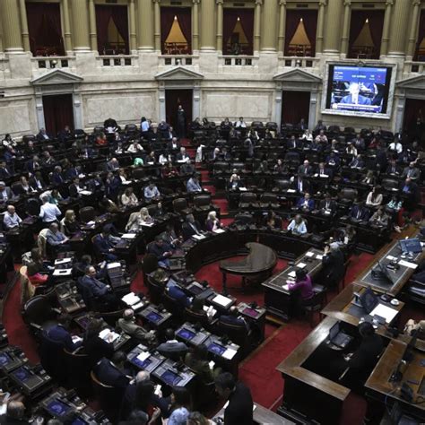 La Oposición Solicitó Una Sesión En Diputados Para Rechazar El Veto A