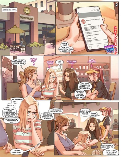 Comic porno NAUGHTY SORORITY The New Pledge Kenny Comix cómico de