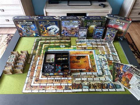 TALISMAN Magia I Miecz Gra Planszowa Z Dodatkami Komplet Pilica OLX Pl