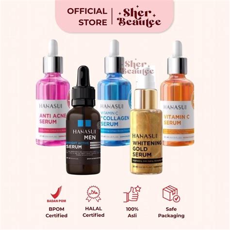 Sherbeautee Hanasui Serum Series New Look Vitamin C Orange 20 Ml