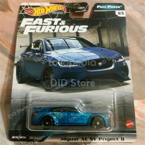Promo Hot Wheels Premium Fast And Furious Jaguar Xe Sv Project Diskon Di Seller Andalas