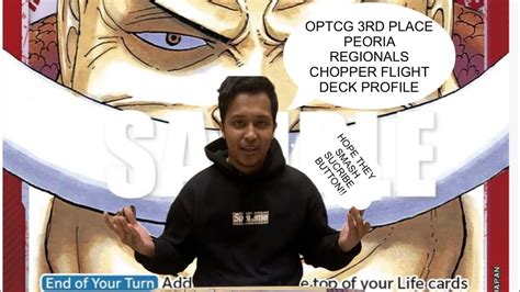 OPTCG PEORIA REGIONALS CHOPPER FLIGHT 3RD PLACE WHITE BEARD DECK