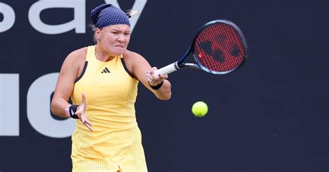 Birmingham Open Shnaider Makes Last 8 Tennis Majors