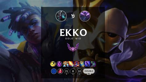 Ekko Mid Vs Kassadin Euw Master Patch Youtube