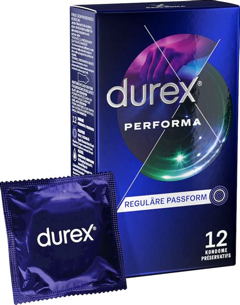 Durex Kondome Performa Packung St F R Sex Der L Nger Anh Lt