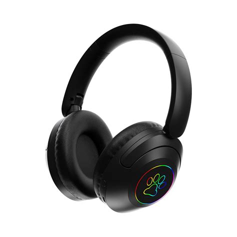 Bluetooth Headphones With Headworn Illuminated Seven Color Lights Low