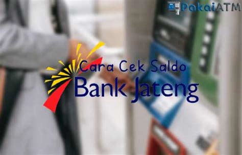 Cara Cek Saldo Bank Jateng Via Internet UnBrick ID