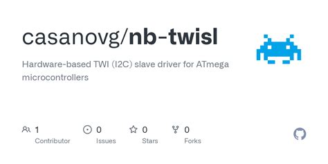 Github Casanovg Nb Twisl Hardware Based Twi I C Slave Driver For