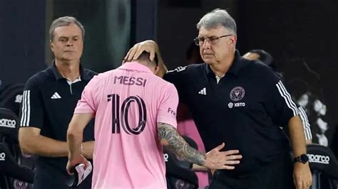 El Paso Del Tiempo El Fuerte Mensaje Del Tata Martino Sobre El Futuro De Lionel Messi En La Mls