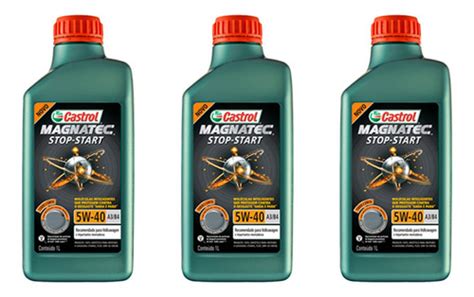 3 Lts Castrol Magnatec 5w40 Sintetico Original Vw Frete grátis