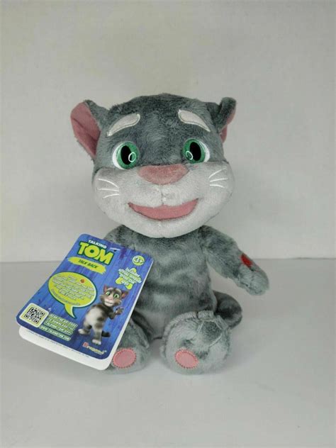 Talking Friends TOM CAT Animated Repeating 8" Gray Plush Dragon. | #3844751823