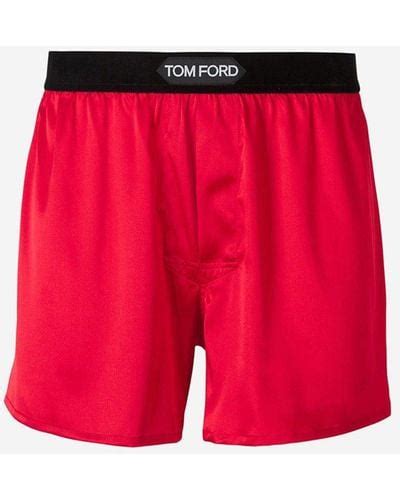 Red Tom Ford Underwear For Men Lyst