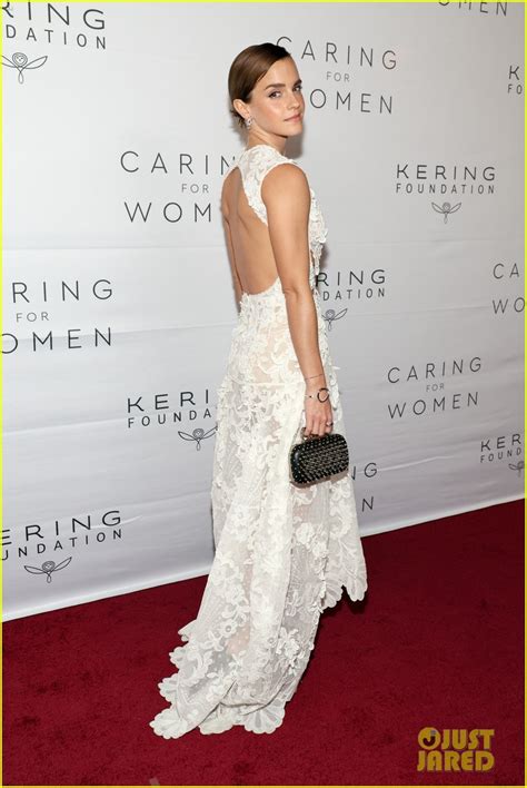 Emma Watson Looks Gorgeous in Sheer Gown at Kering Foundation Dinner ...