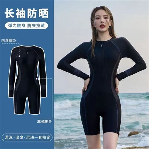 Hot Sale Fast Shipping Swimsuit Women New Style Long Sleeved One Piece