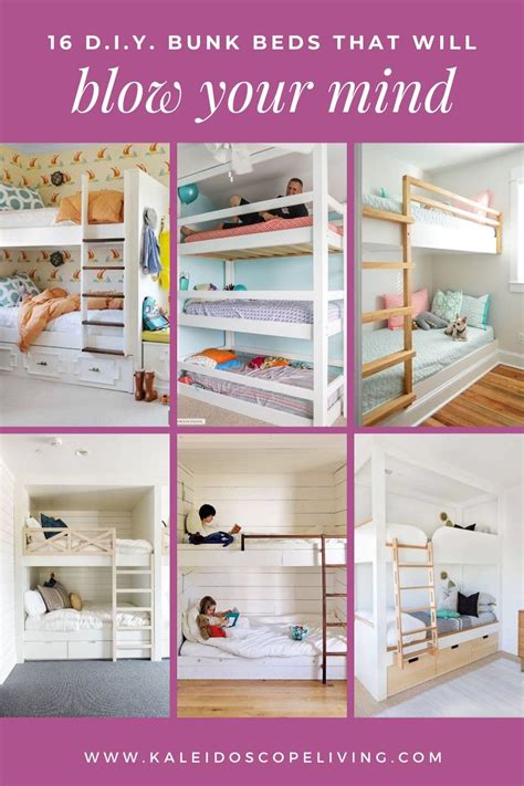 17 Creative DIY Bunk Bed Ideas