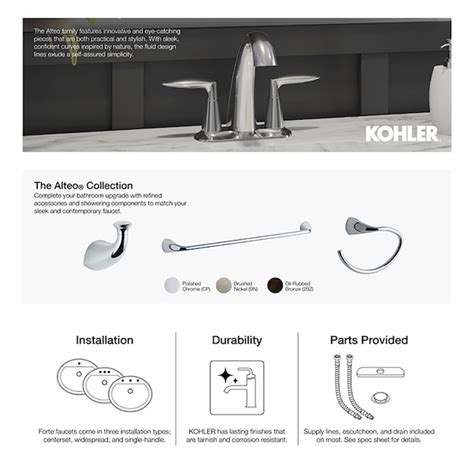 Kohler Vibrant Brushed Nickel 1 Handle Lever Shower Faucet Handle Ts45110 4 Bn At