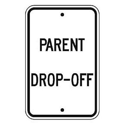 NTSigns Products Tagged With Parent Drop Off Sign