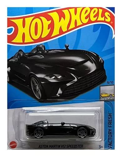 Hotwheels Aston Martin V12 Speedster 2022 Negro MercadoLibre