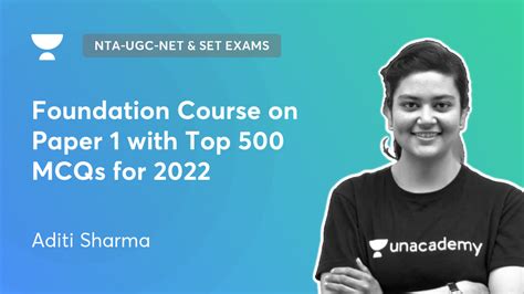 NTA UGC NET SET Exams Foundation Course On Paper 1 With Top 500