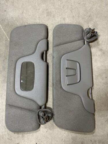 Chevy Silverado Sierra Sun Visors Sunvisors Pair Gray Ebay