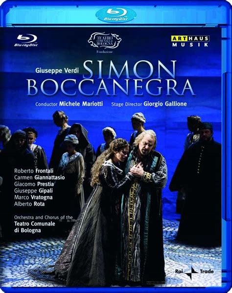 Giuseppe Verdi Simon Boccanegra Blu Ray Disc Jpc