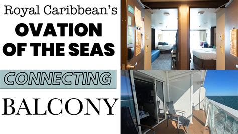 Royal Caribbeans Ovation Of The Seas Connecting Balcony Rooms Cruise