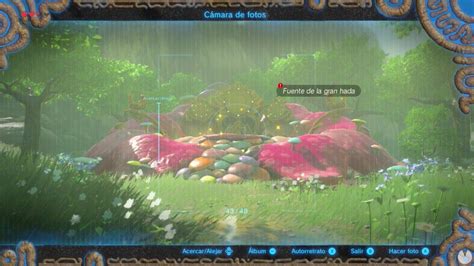 Misión La Fuente De La Gran Hada De Zelda Breath Of The Wild