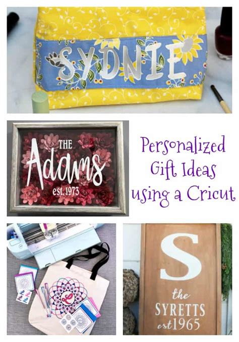 25 Personalized Gifts To Make With A Cricut Suburban Wife City Life