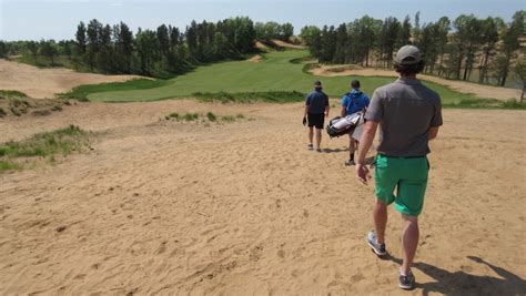 Sand Valley Golf Resort Hole 9 Sand Wisconsin Golf Trips