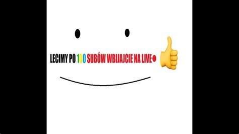 live wbijamy 100 subów YouTube