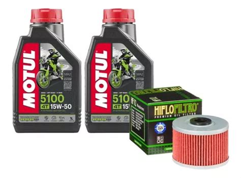 Kit Service Honda Twister Aceite Motul Filtro Hf Gm