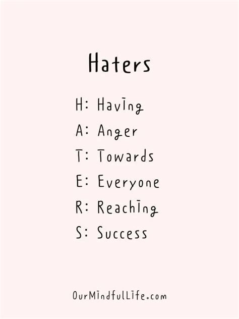 39 Haters Quotes That Are The Best Motivators Our Mindful Life