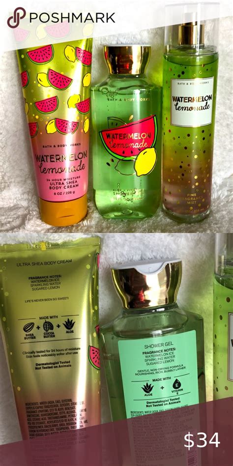 Bath And Body Works Watermelon Lemonade Bundle Artofit