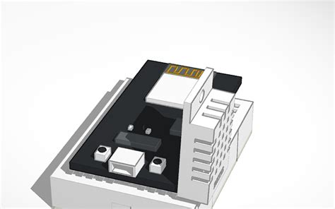 3d Design Esp8266 W Dht22 On Mini Breadboard Tinkercad