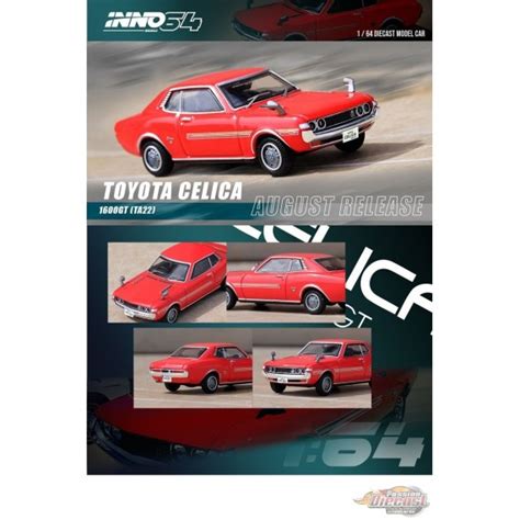 Toyota Celica Gt Ta Rouge Inno In Gt Red