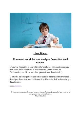 Comment conduire une analyse financière en 6 étapes docx