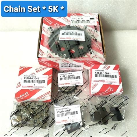 Jual Timing Chain Set Assy Rantai Keteng Komplit Kijang K Super K