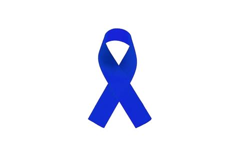 Cinta azul azul noviembre mes mundial del cáncer de próstata Foto Premium