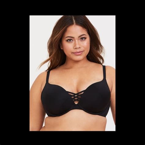 Torrid Intimates Sleepwear Black Pushup Plunge Bra Poshmark