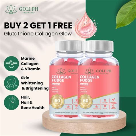 Goli Ph Glutathione Collagen Gummies Anti Aging Whitening Skin Collagen