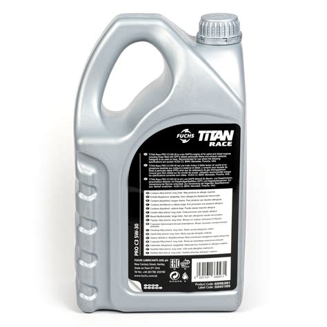 Моторно масло Titan Race Pro C3 5W-30, 5л - eMAG.bg